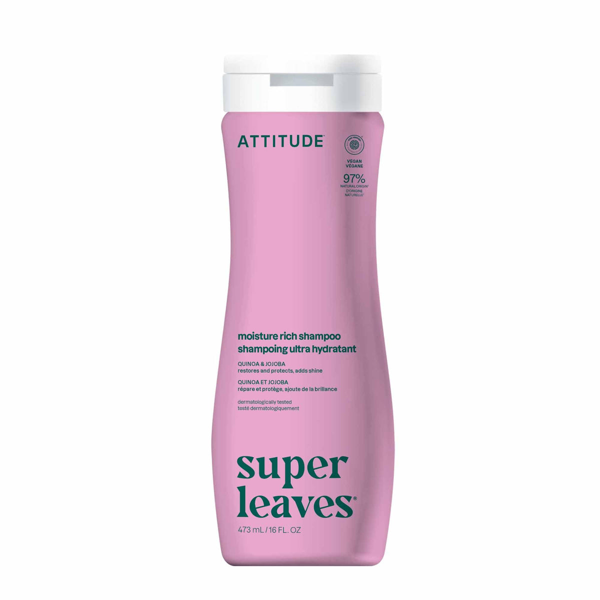 ATTITUDE Clarifying Shampoo for Build Up & Oily Hair, EWG Verified 473 mL Proudly Canadian!