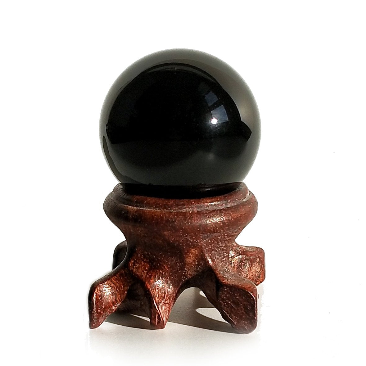 Black Obsidian Crystal Balls for Fengshui, Meditation, Crystal Healing, Divination, Home Decoration, Black Magic Crystal Sphere
