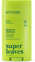 ATTITUDE Aluminum Free Deodorant, Natural Origin Ingredients, EWG Verified, Dermatologically Tested, Vegan