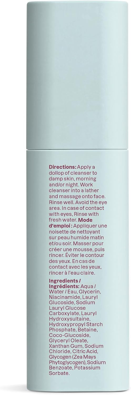 ATTITUDE Revitalizing Cleansing Gel, Gentle Face Wash, EWG Verified, Vegan, 100 mL Proudly Canadian!