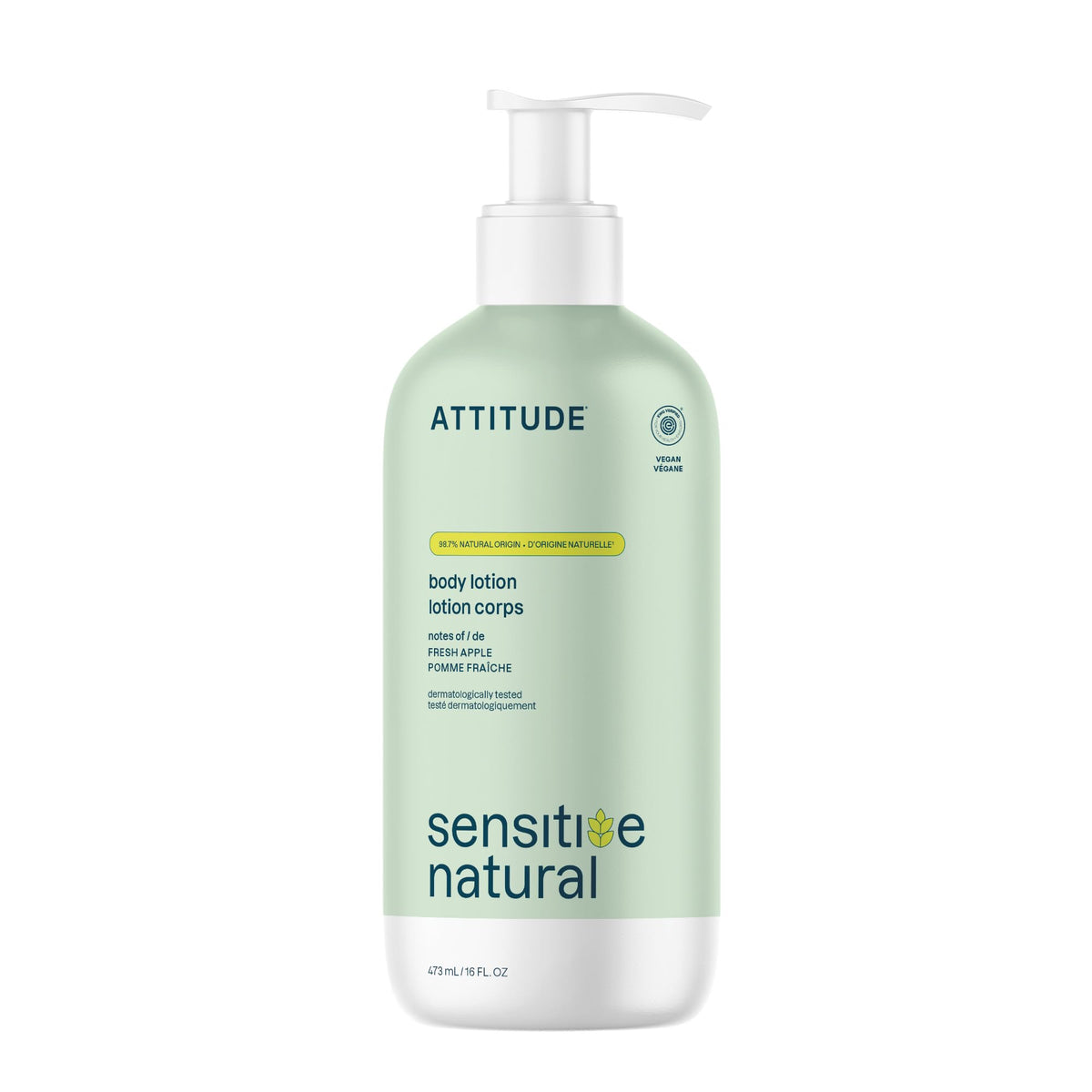 ATTITUDE Face & Body Lotion  Sensitive & Various Scents 16 Fl Oz Proudly Canadian!