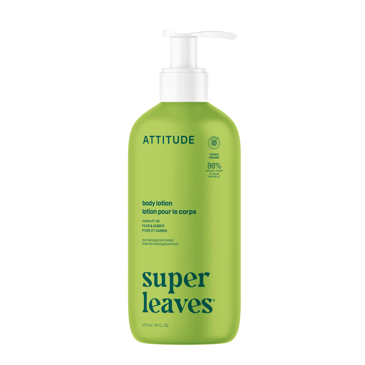ATTITUDE Face & Body Lotion, Earl Grey & Fresh Cucumber, 16 Fl Oz Proudly Canadian!