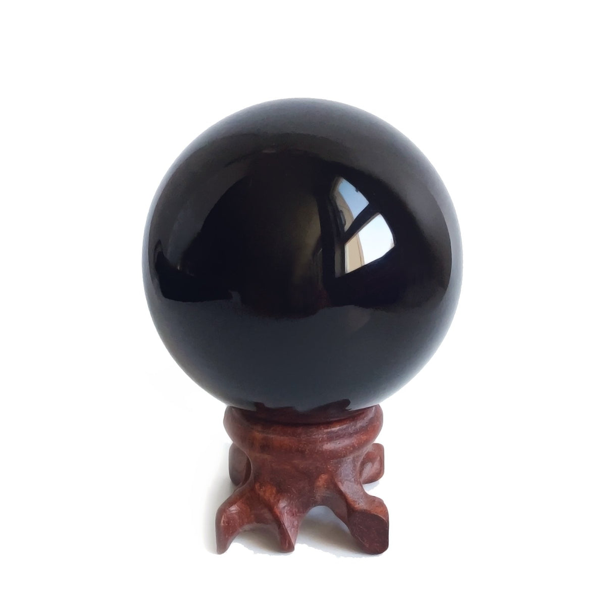 Black Obsidian Crystal Balls for Fengshui, Meditation, Crystal Healing, Divination, Home Decoration, Black Magic Crystal Sphere