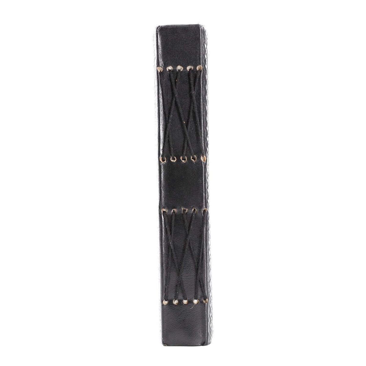 Handmade Leather Double Dragon Journal/Writing Notebook Diary/Bound Daily Notepad for Men & Women Unlined Paper Medium, Writing pad Gift for Artist, Sketch (8 x 6, Black)