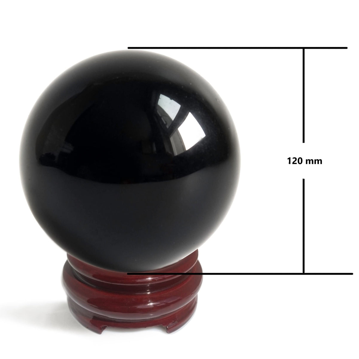 Black Obsidian Crystal Balls for Fengshui, Meditation, Crystal Healing, Divination, Home Decoration, Black Magic Crystal Sphere