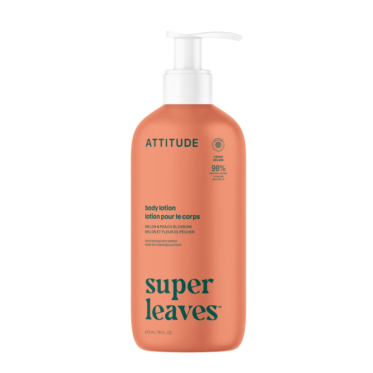 ATTITUDE Face & Body Lotion, Earl Grey & Fresh Cucumber, 16 Fl Oz Proudly Canadian!