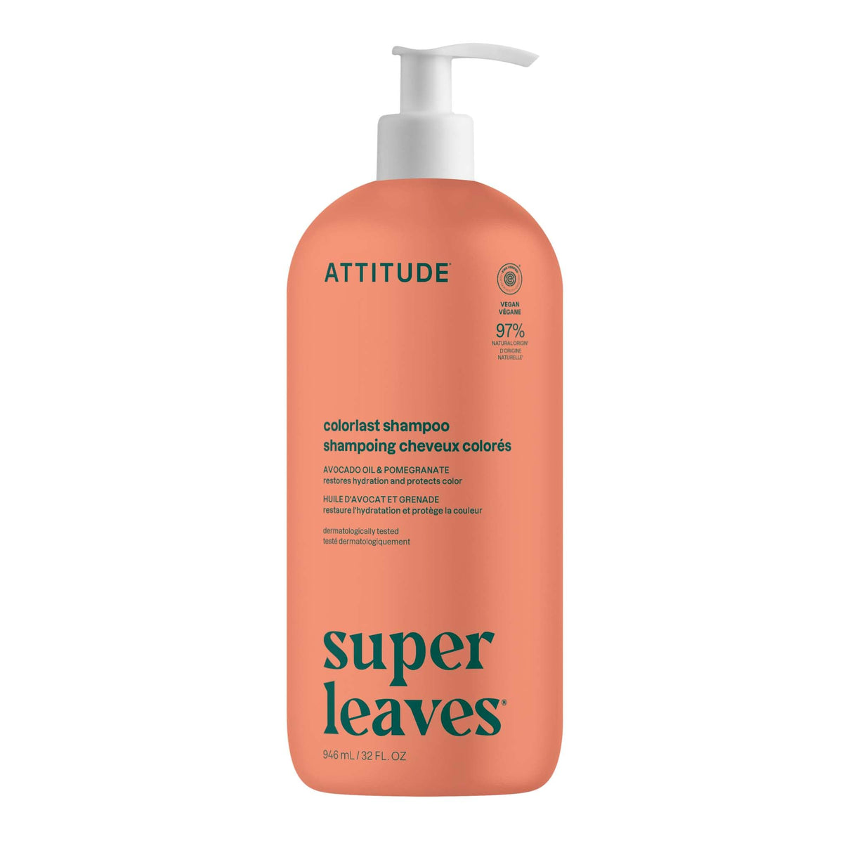 ATTITUDE Volumizing Shampoo for Fine, Thin Hair, EWG Verified, 946 mL Proudly Canadian!