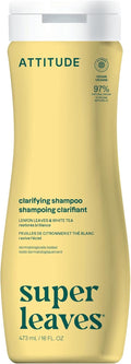 ATTITUDE Clarifying Shampoo for Build Up & Oily Hair, EWG Verified 473 mL Proudly Canadian!
