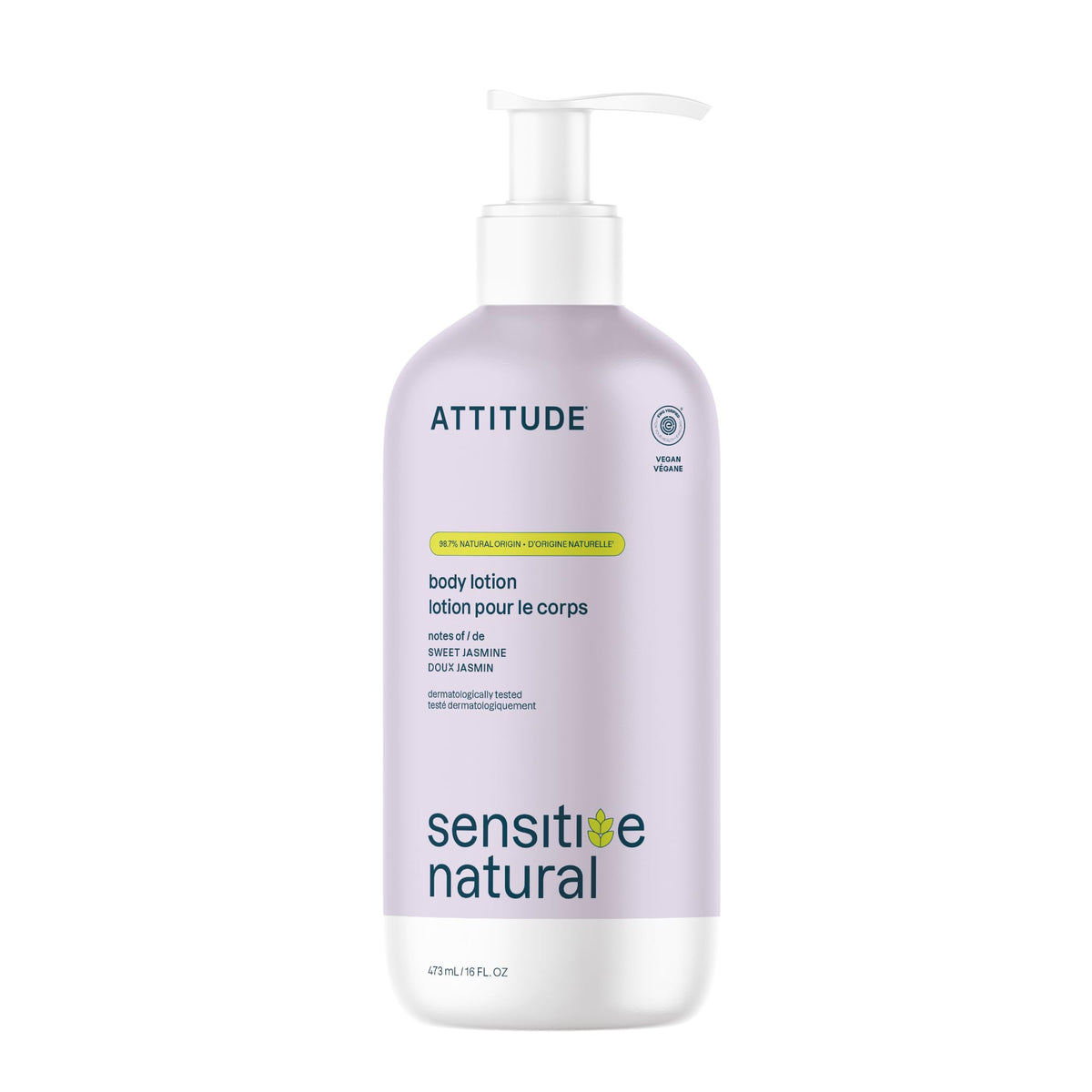 ATTITUDE Face & Body Lotion  Sensitive & Various Scents 16 Fl Oz Proudly Canadian!