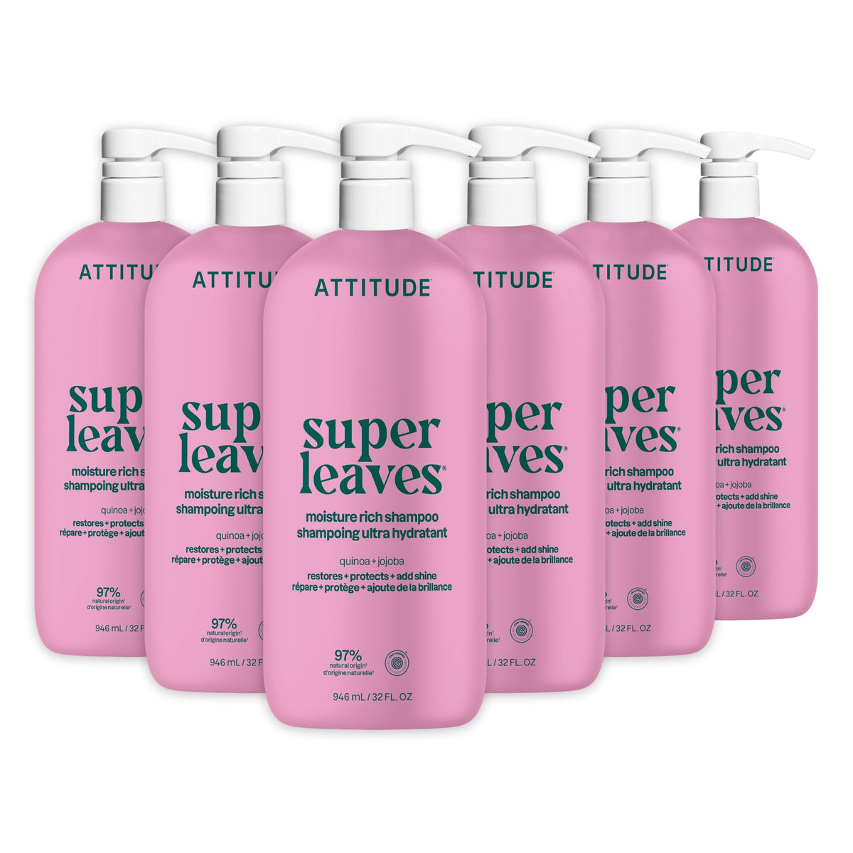 ATTITUDE Clarifying Shampoo for Build Up & Oily Hair, EWG Verified 473 mL Proudly Canadian!