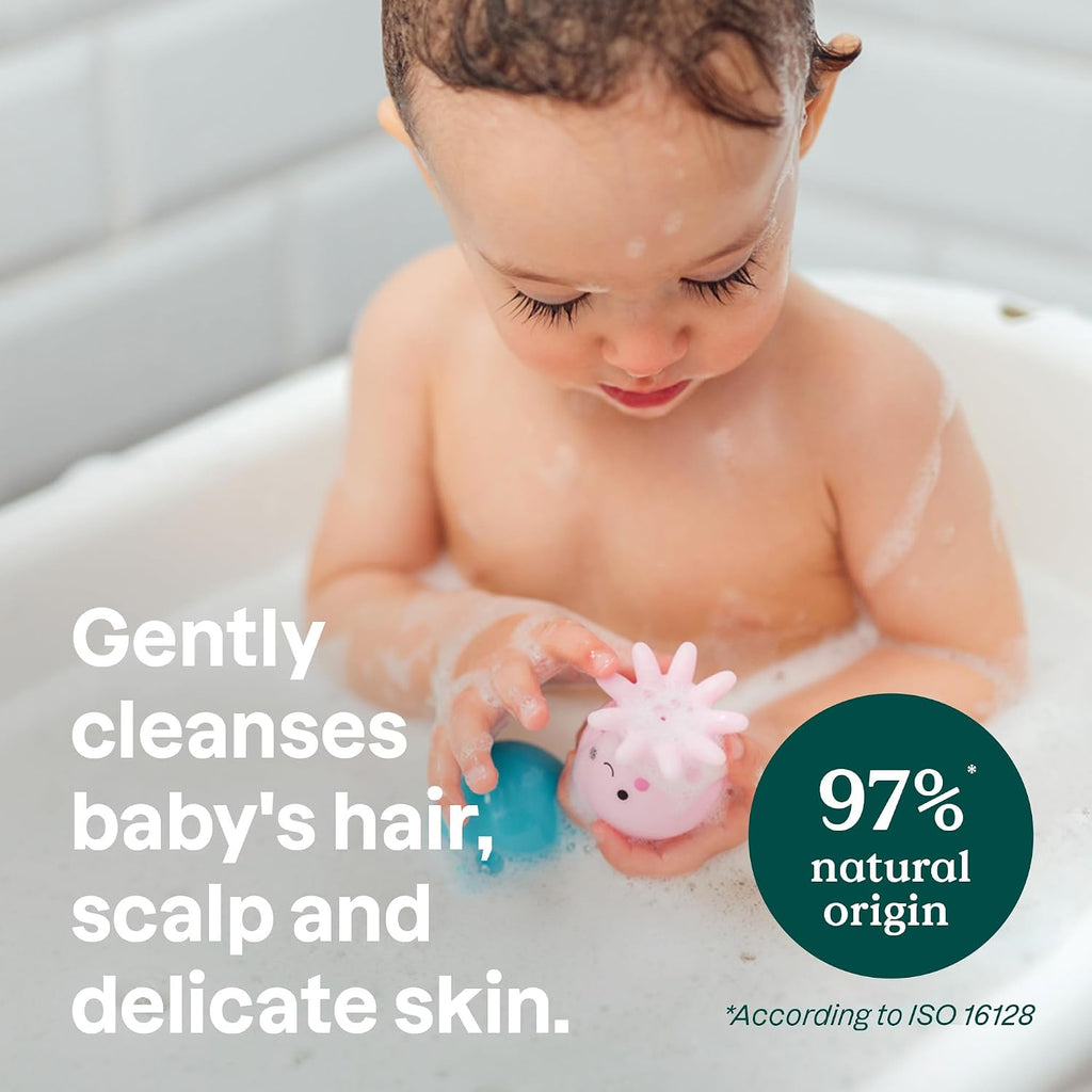 ATTITUDE Baby Shampoo, Body Wash & Soap 2-in-1, Unscented, 473 mL Proudly Canadian!