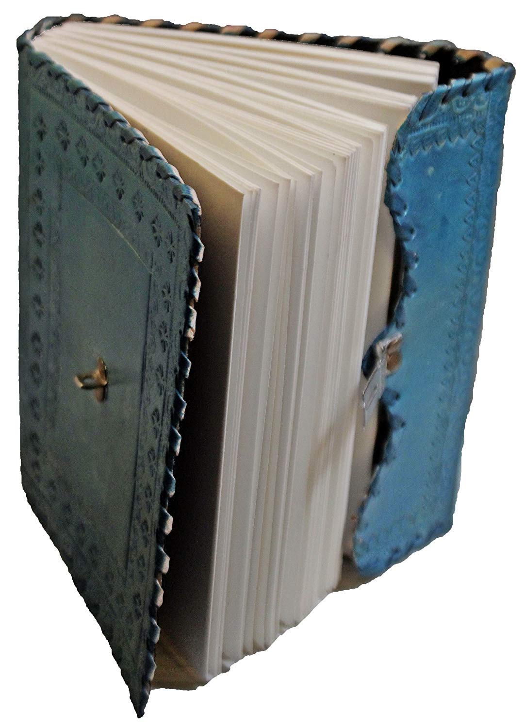 Leather Journal Large Writing Notebook - Handmade Leather Bound Vintage Journal For Women and Men with Lock And Key Gift For Art Sketchbook, Travel Diary And Notebooks To Write In 7 by 5 Inches (King Red)
