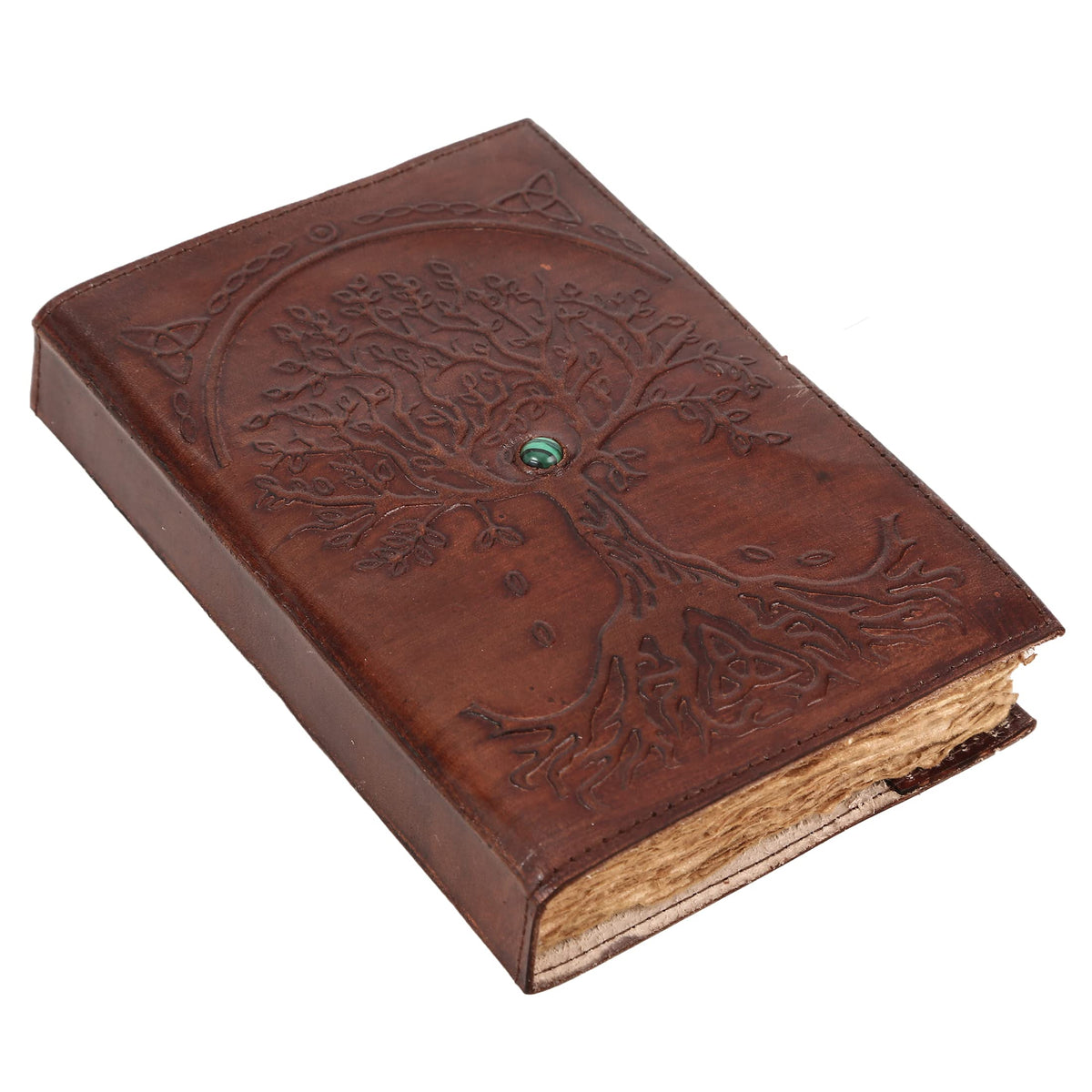 Leather Journal Refillable Lined Paper Tree of Life Handmade Leather Journal/Writing Notebook Diary/Bound Daily Notepad for Men & Women Medium, Writing pad for Artist, Sketch