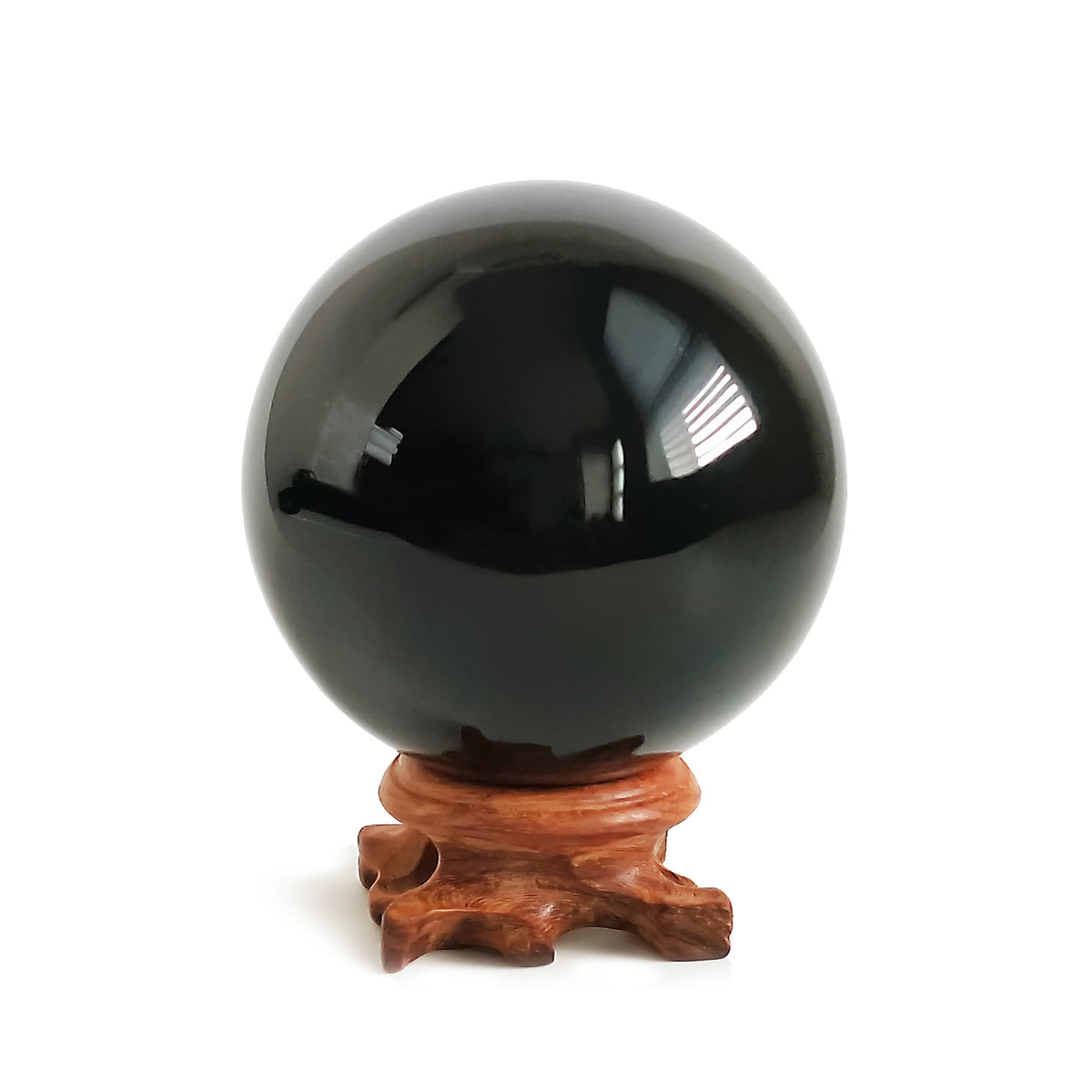 Black Obsidian Crystal Balls for Fengshui, Meditation, Crystal Healing, Divination, Home Decoration, Black Magic Crystal Sphere