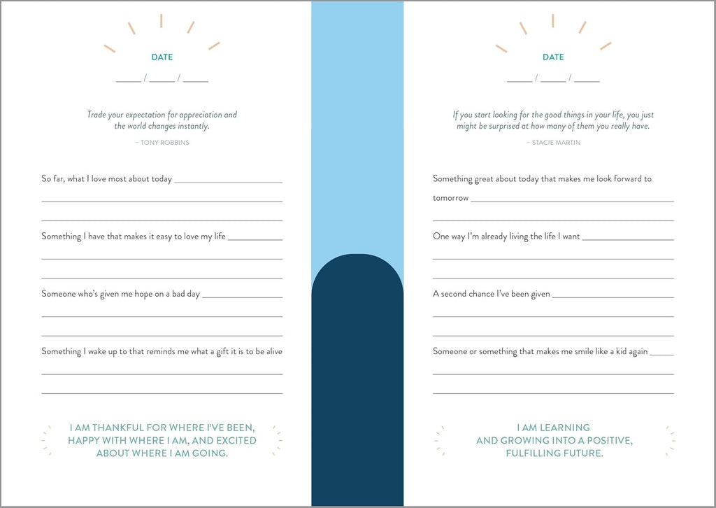 The 5-Minute Gratitude Journal: Give Thanks, Practice Positivity, Find Joy