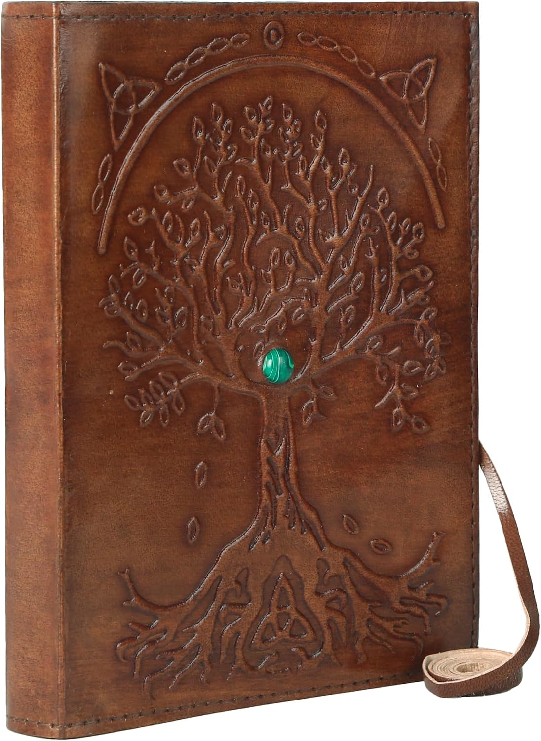 Leather Journal Refillable Lined Paper Tree of Life Handmade Leather Journal/Writing Notebook Diary/Bound Daily Notepad for Men & Women Medium, Writing pad for Artist, Sketch