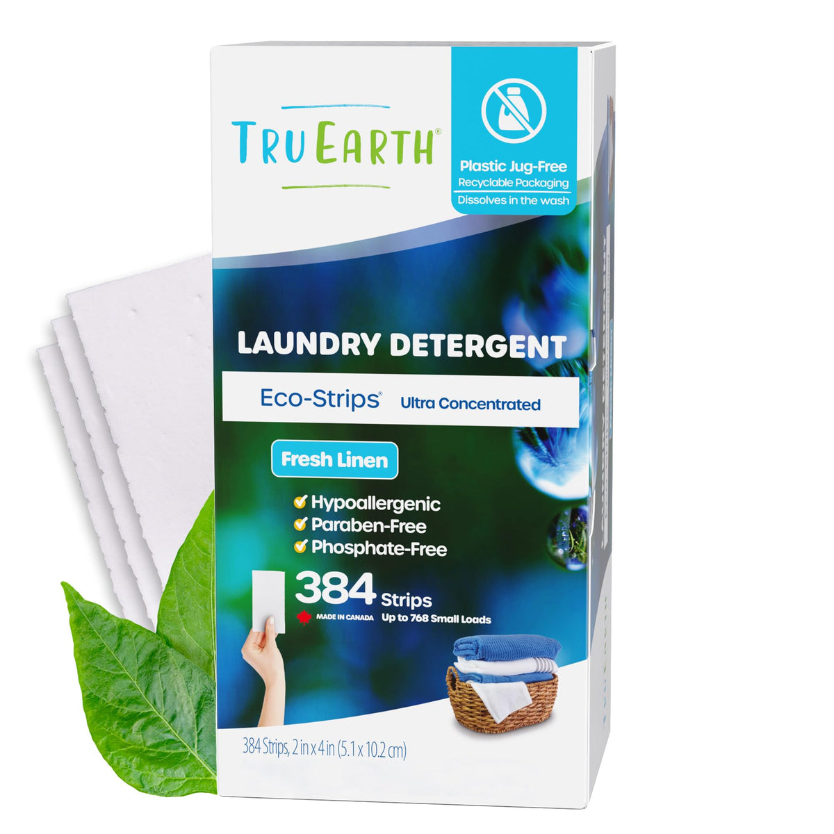 Tru Earth Laundry Detergent Sheets Canadian Made Eh!
