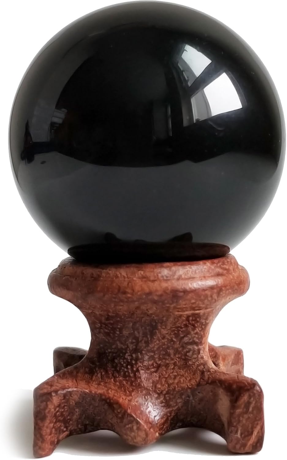 Black Obsidian Crystal Balls for Fengshui, Meditation, Crystal Healing, Divination, Home Decoration, Black Magic Crystal Sphere