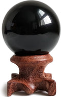 Black Obsidian Crystal Balls for Fengshui, Meditation, Crystal Healing, Divination, Home Decoration, Black Magic Crystal Sphere