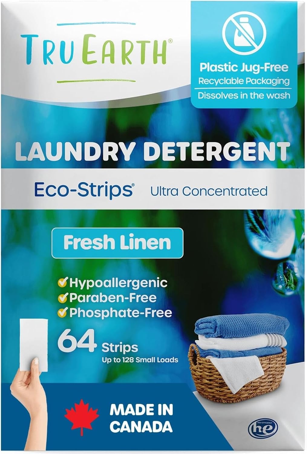 Tru Earth Laundry Detergent Sheets Canadian Made Eh!