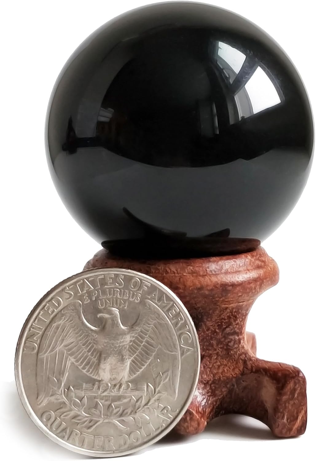 Black Obsidian Crystal Balls for Fengshui, Meditation, Crystal Healing, Divination, Home Decoration, Black Magic Crystal Sphere