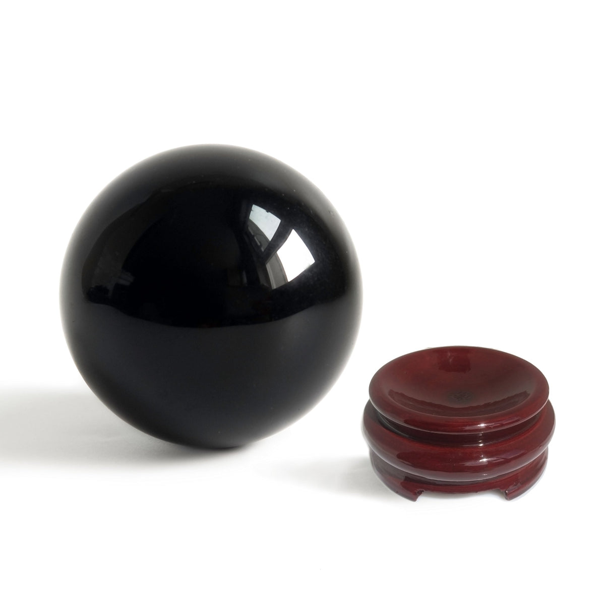 Black Obsidian Crystal Balls for Fengshui, Meditation, Crystal Healing, Divination, Home Decoration, Black Magic Crystal Sphere