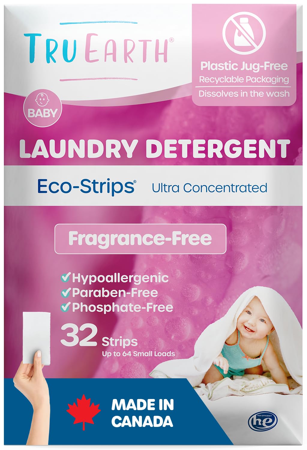 Tru Earth Laundry Detergent Sheets Canadian Made Eh!