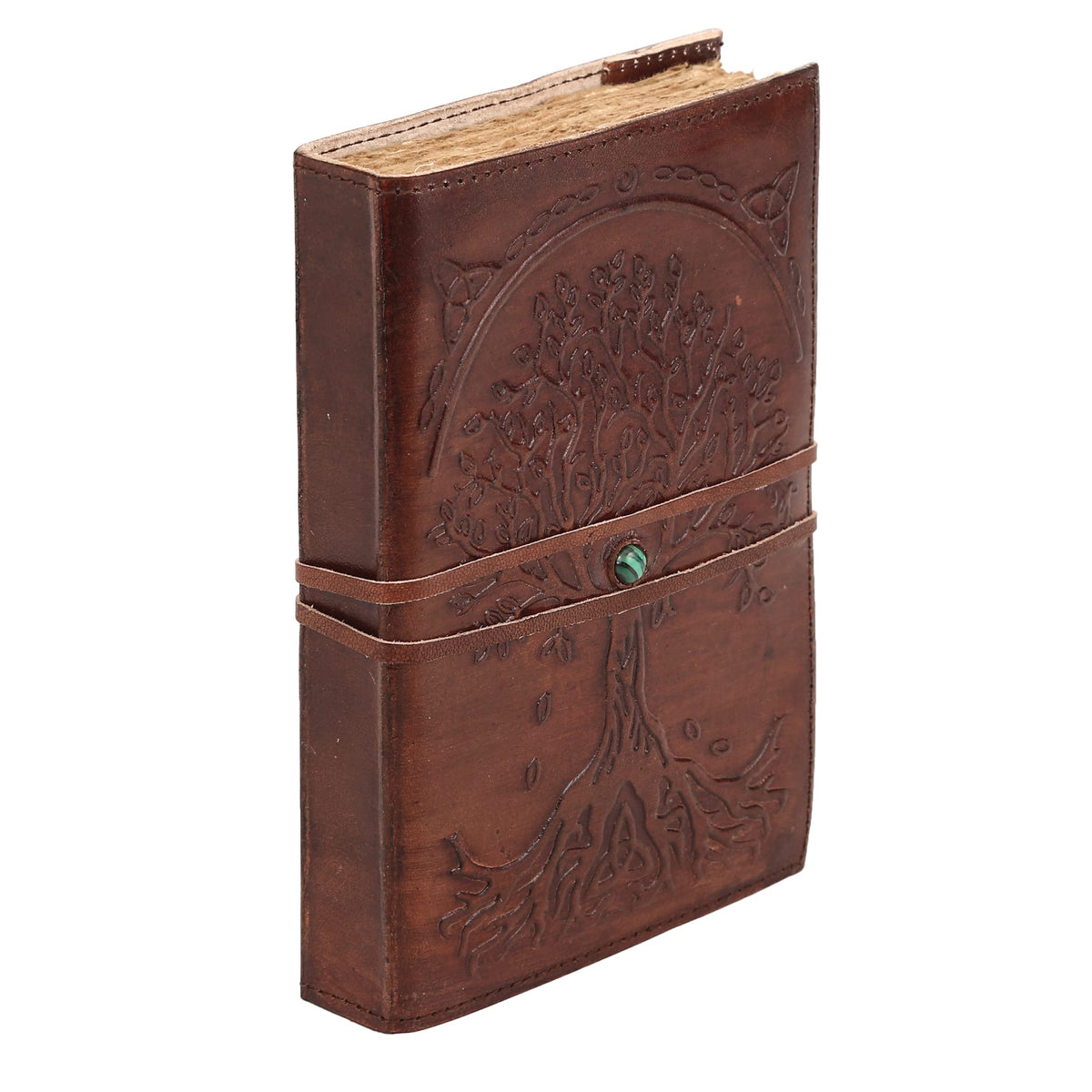 Leather Journal Refillable Lined Paper Tree of Life Handmade Leather Journal/Writing Notebook Diary/Bound Daily Notepad for Men & Women Medium, Writing pad for Artist, Sketch
