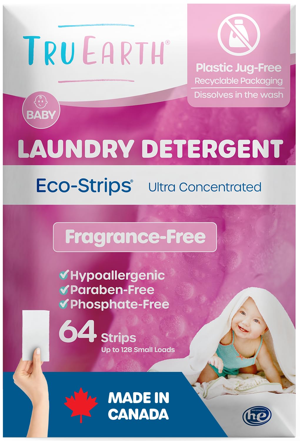 Tru Earth Laundry Detergent Sheets Canadian Made Eh!