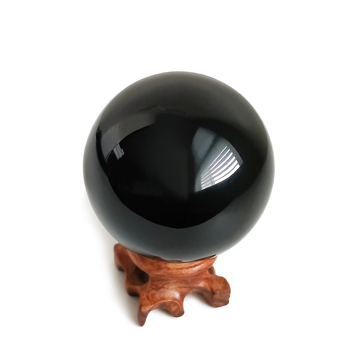 Black Obsidian Crystal Balls for Fengshui, Meditation, Crystal Healing, Divination, Home Decoration, Black Magic Crystal Sphere