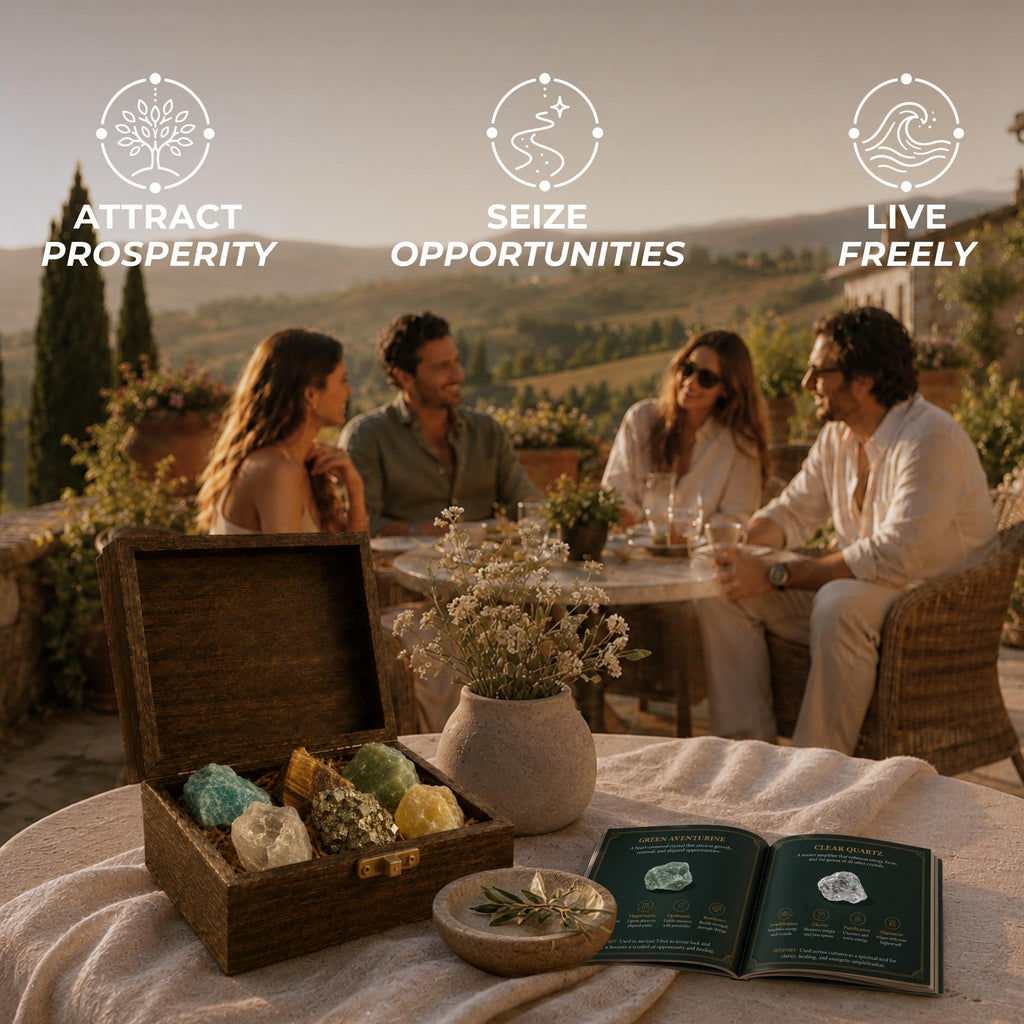 Anima® Various Crystal Sets for Peace, Intuition & Rest