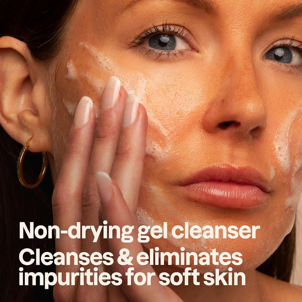 ATTITUDE Revitalizing Cleansing Gel, Gentle Face Wash, EWG Verified, Vegan, 100 mL Proudly Canadian!