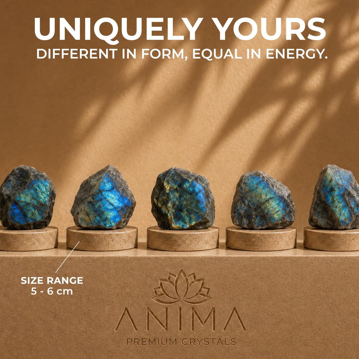 Anima® Large Lapis Lazuli Crystal for Authenticity and Self-Expression