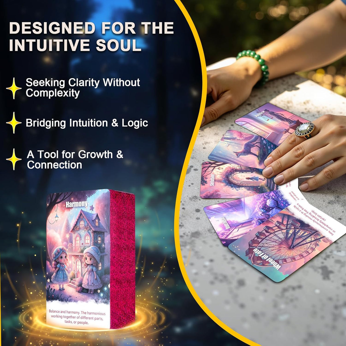 Pink Tarot Oracle Cards for Beginners