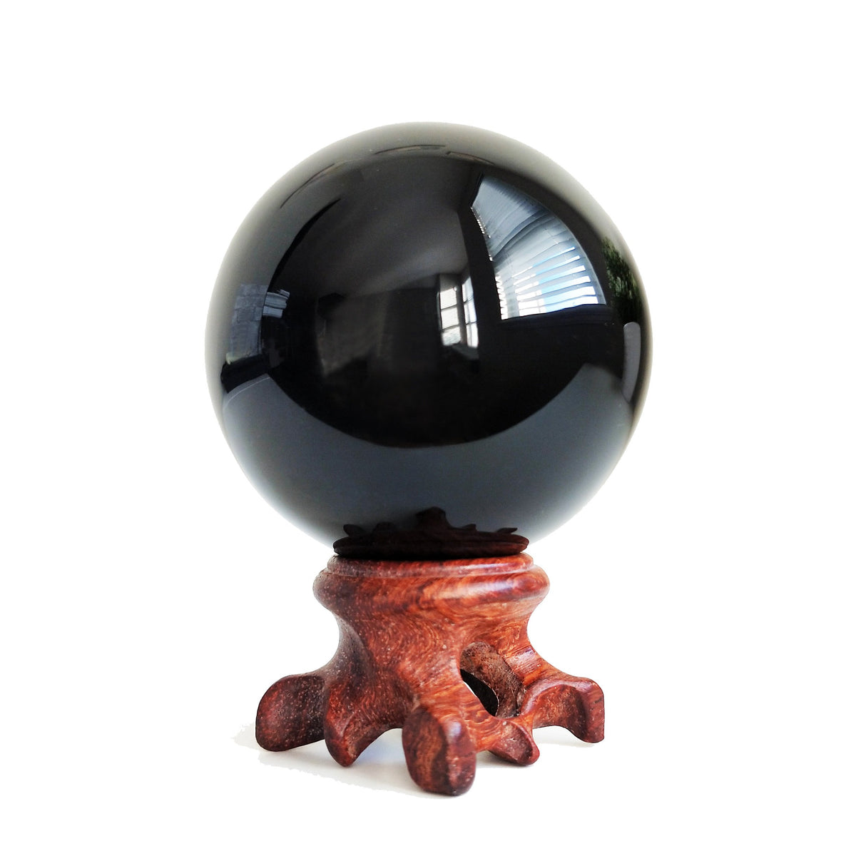Black Obsidian Crystal Balls for Fengshui, Meditation, Crystal Healing, Divination, Home Decoration, Black Magic Crystal Sphere
