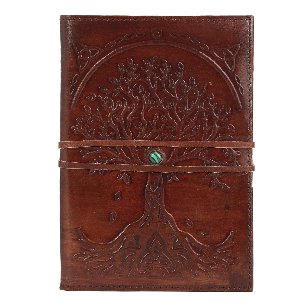 Leather Journal Refillable Lined Paper Tree of Life Handmade Leather Journal/Writing Notebook Diary/Bound Daily Notepad for Men & Women Medium, Writing pad for Artist, Sketch