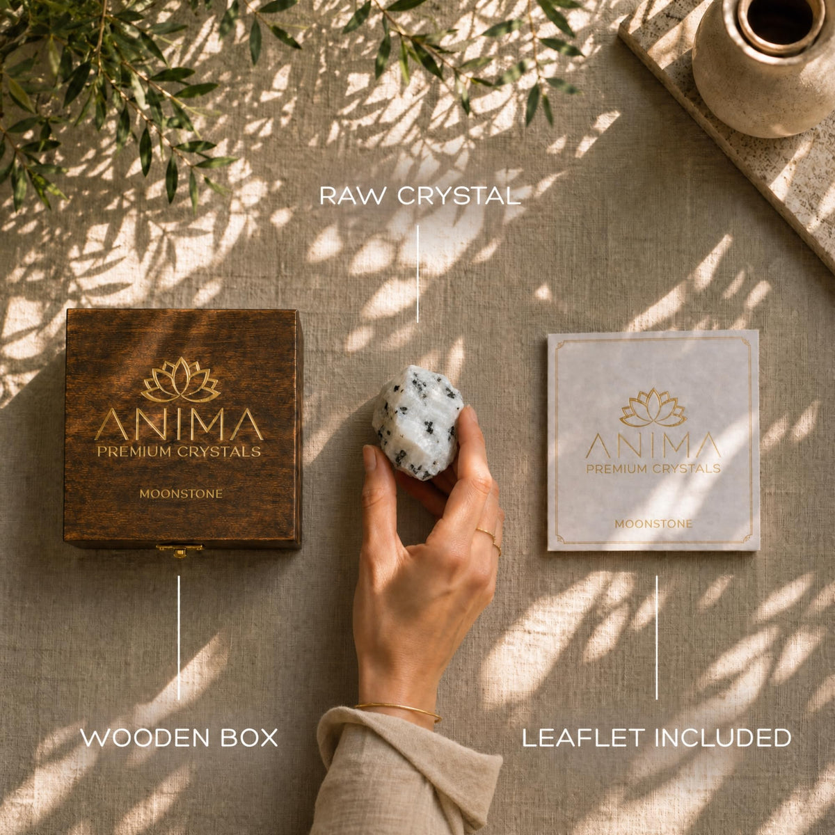 Anima® Large Lapis Lazuli Crystal for Authenticity and Self-Expression