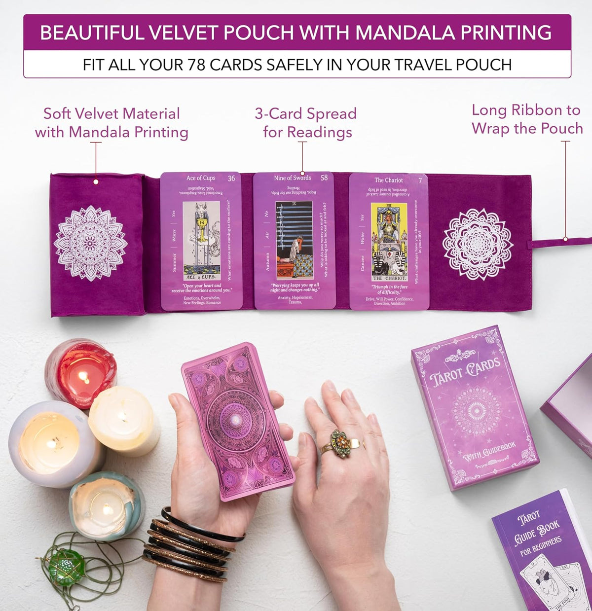 Tarot Cards with Guidebook