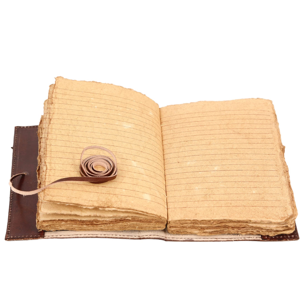 Leather Journal Refillable Lined Paper Tree of Life Handmade Leather Journal/Writing Notebook Diary/Bound Daily Notepad for Men & Women Medium, Writing pad for Artist, Sketch
