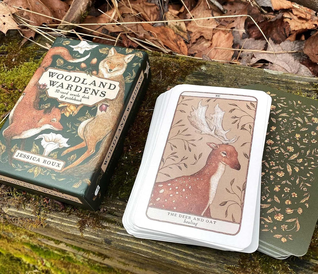 Woodland Wardens: 52-Card Oracle Deck & Guidebook