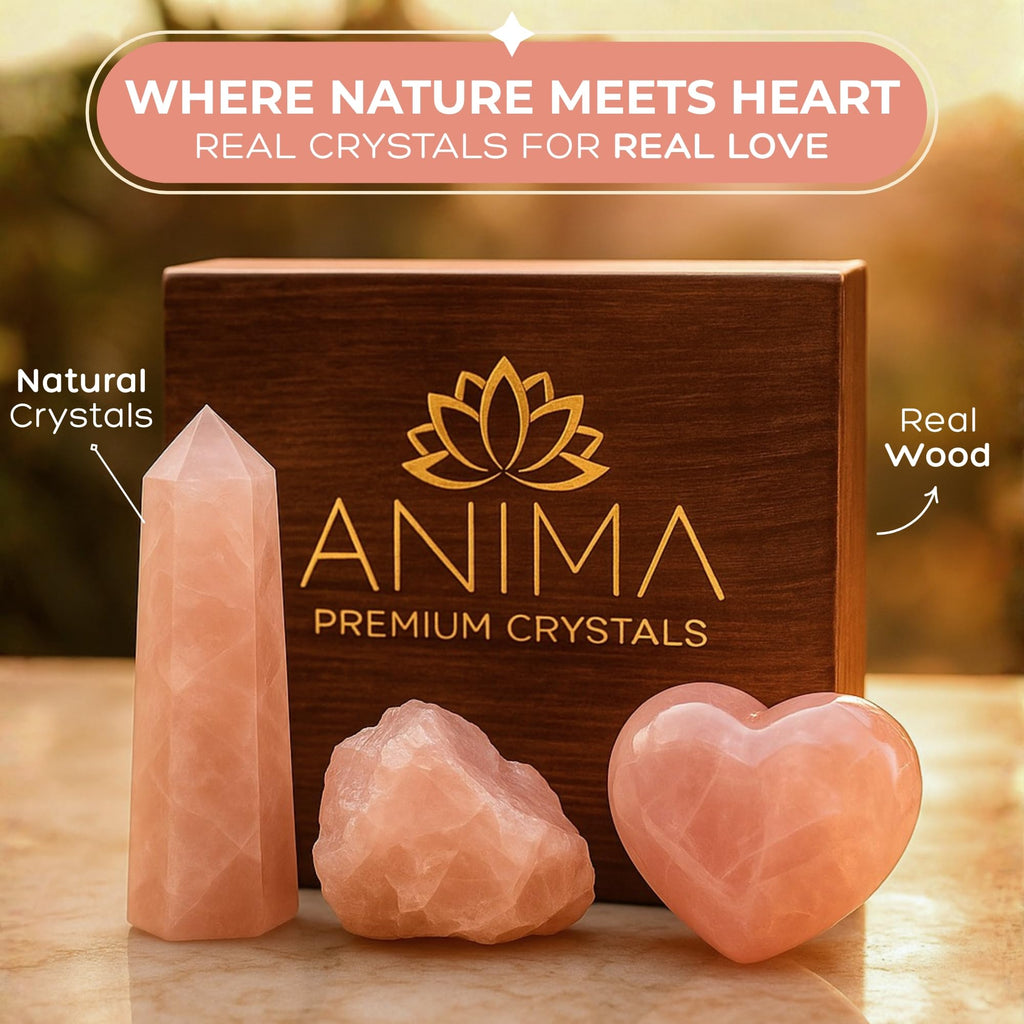 Anima® Various Crystal Sets for Peace, Intuition & Rest