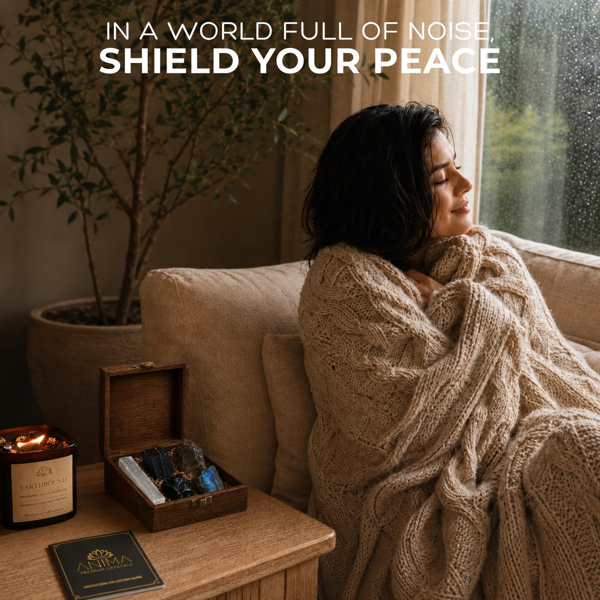 Anima® Various Crystal Sets for Peace, Intuition & Rest