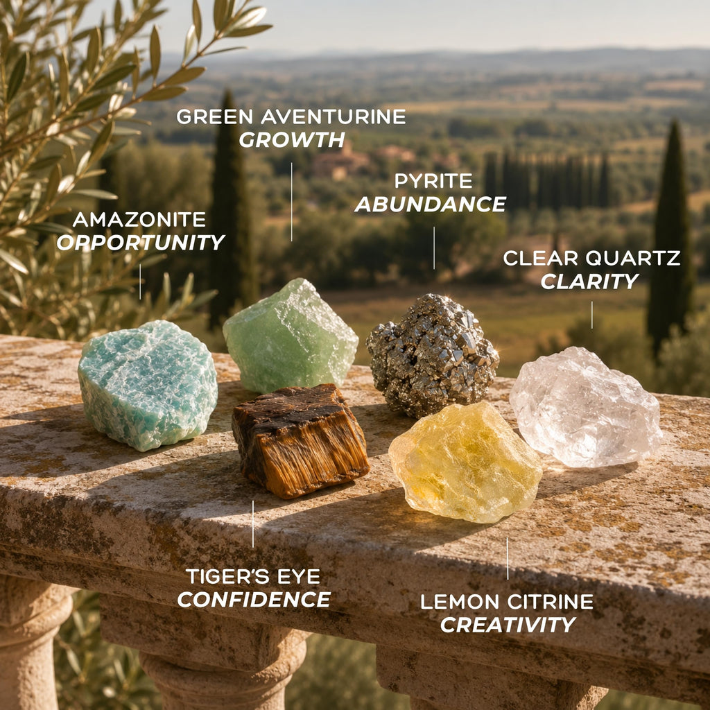 Anima® Various Crystal Sets for Peace, Intuition & Rest