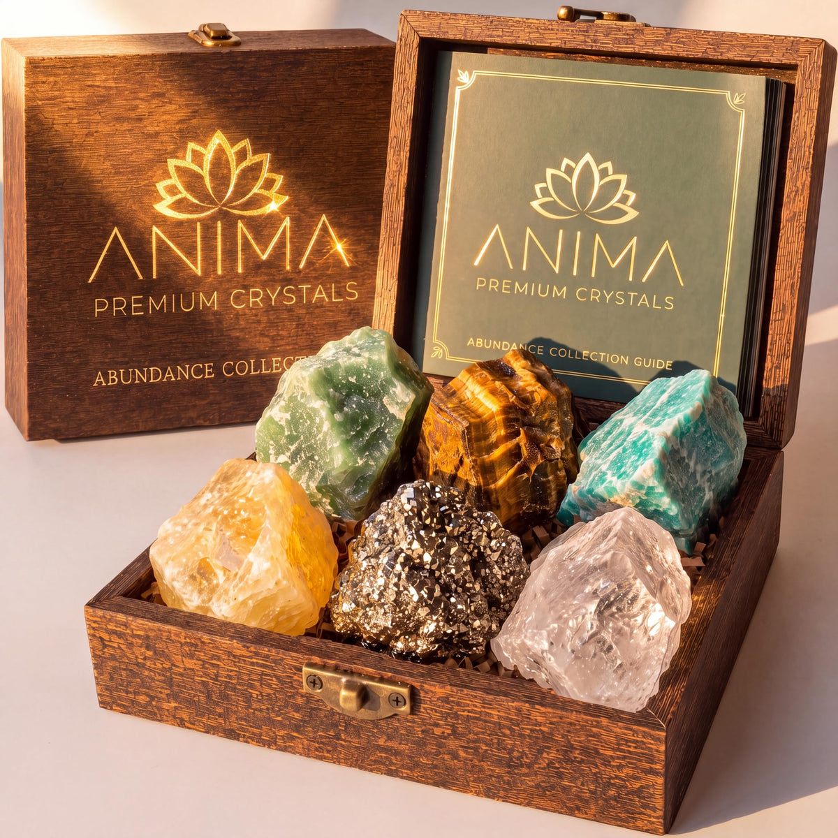 Anima® Various Crystal Sets for Peace, Intuition & Rest