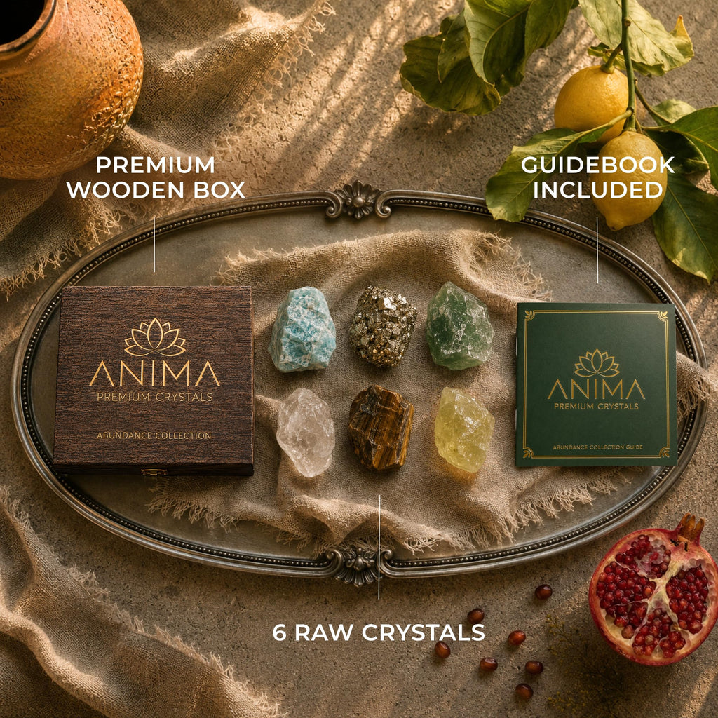 Anima® Various Crystal Sets for Peace, Intuition & Rest