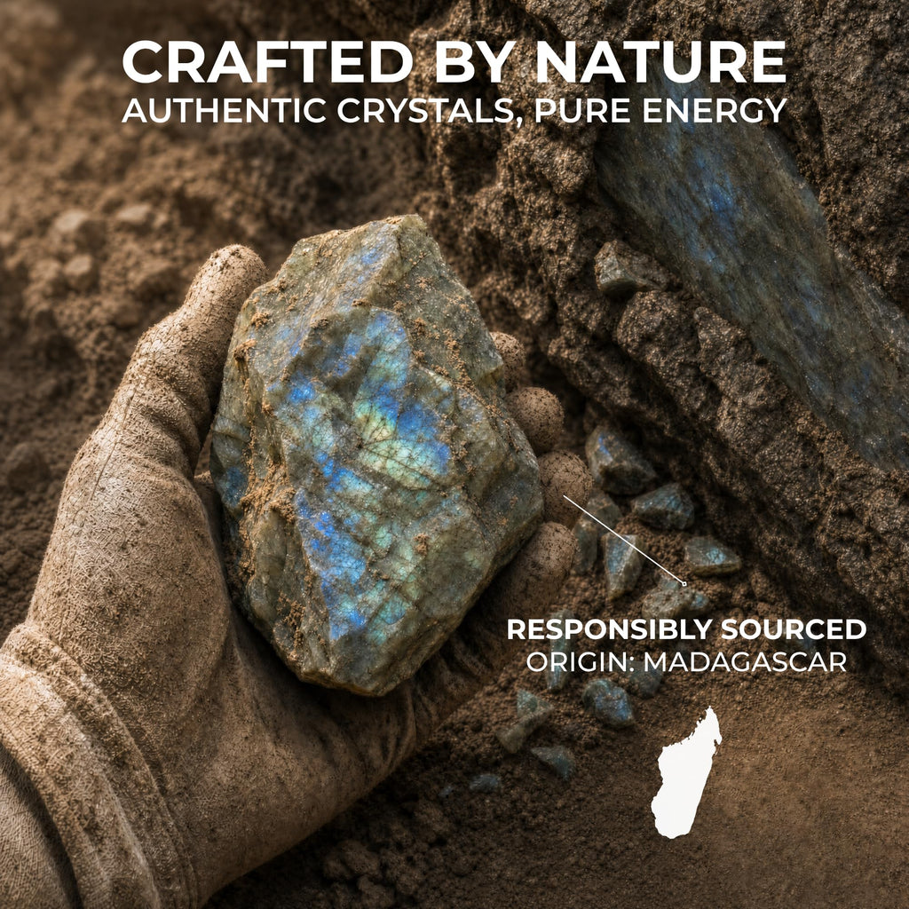 Anima® Large Lapis Lazuli Crystal for Authenticity and Self-Expression