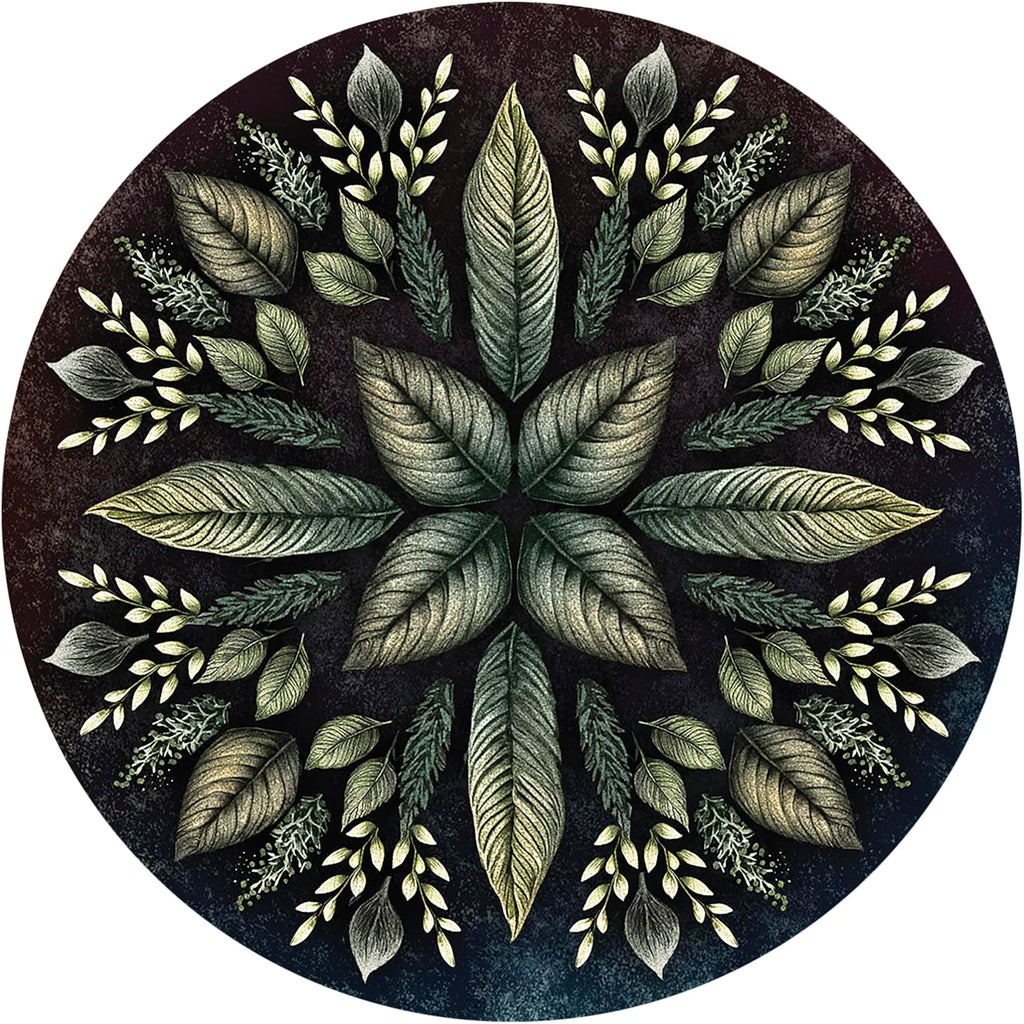 Arcana Folia Oracle Deck: 50-Card Round Deck