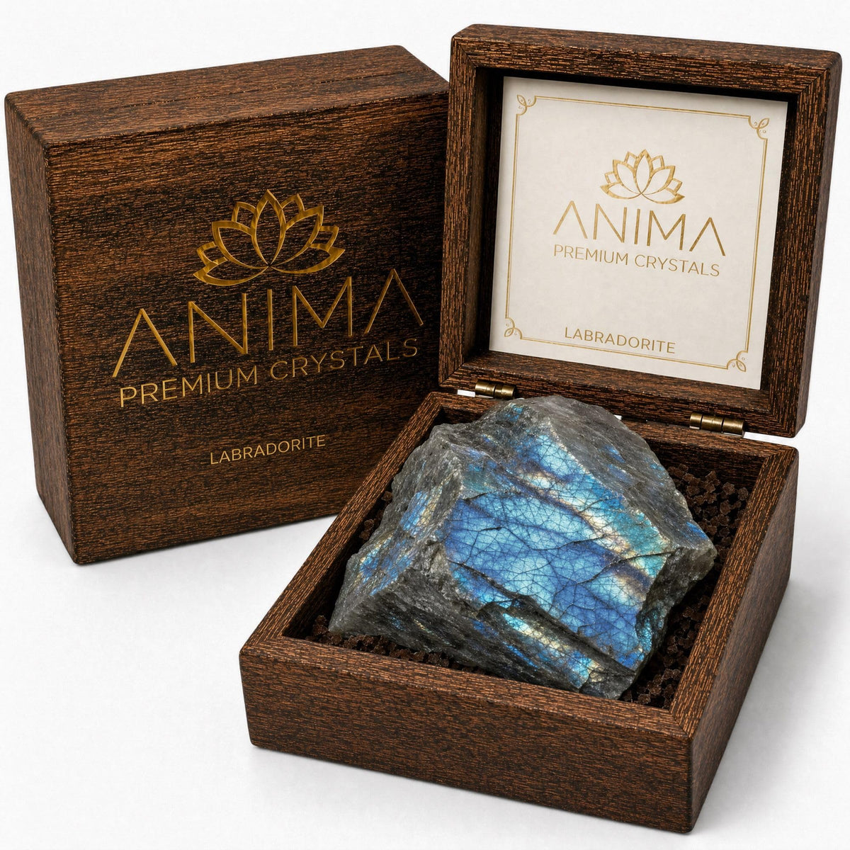 Anima® Large Lapis Lazuli Crystal for Authenticity and Self-Expression