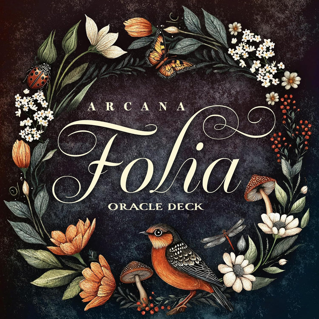 Arcana Folia Oracle Deck: 50-Card Round Deck