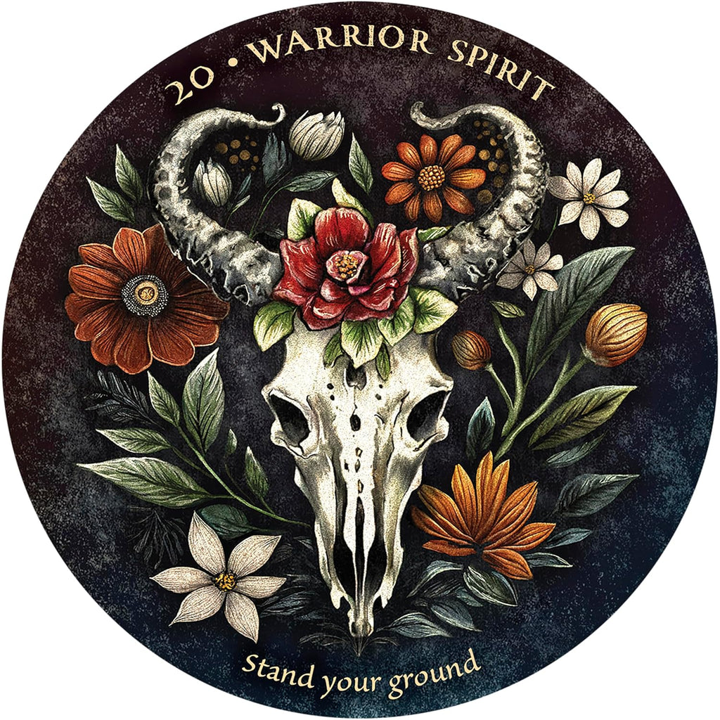 Arcana Folia Oracle Deck: 50-Card Round Deck